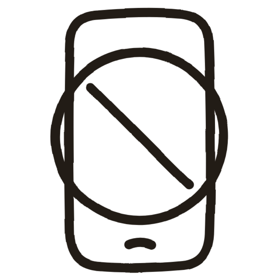 Less screen time icon